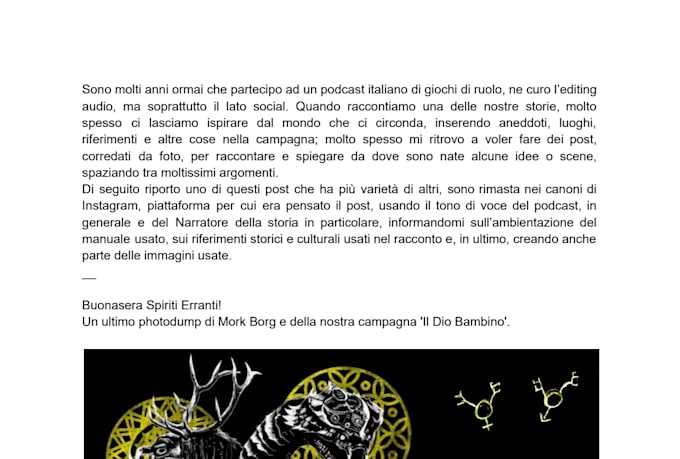 write quality and SEO friendly italian articles or posts
